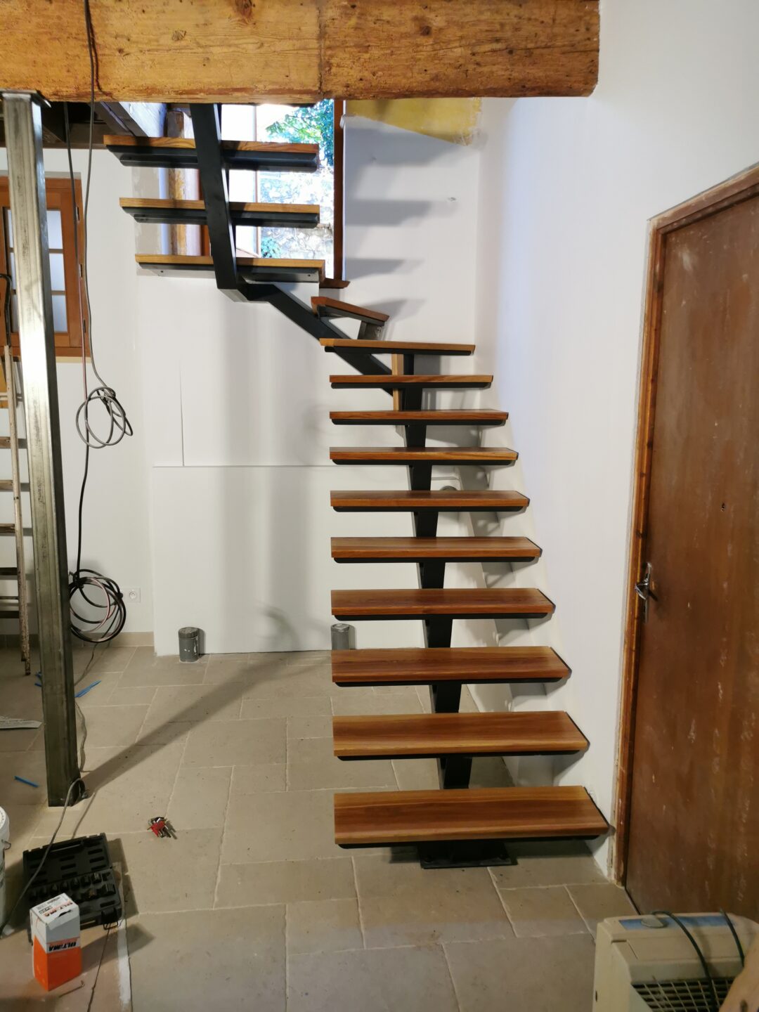 Escalier balancé