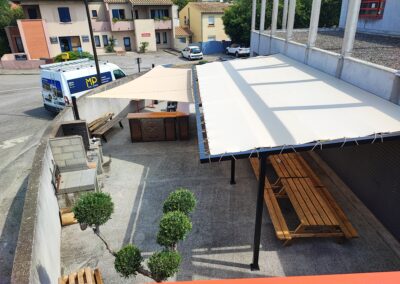 Pergola acier